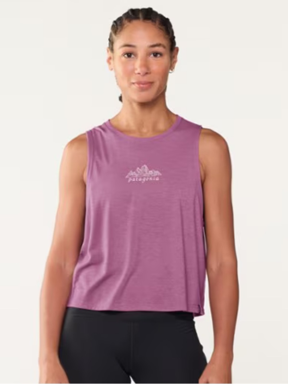 Patagonia Capilene Cool Trail Crop Tank Top